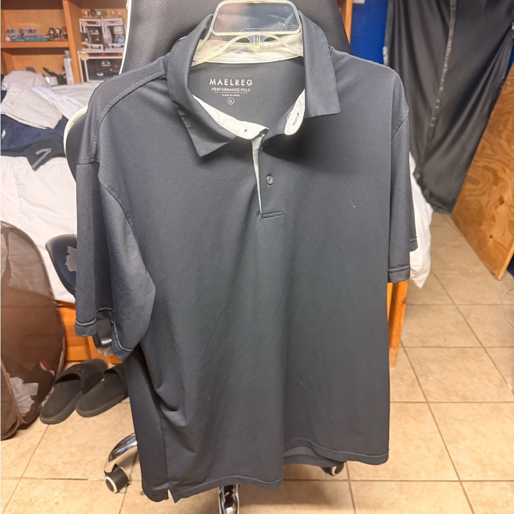 Men's Black Polo Shirt